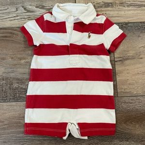 Ralph Lauren 3-6 month baby onesie polo